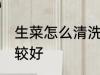 生菜怎么清洗比较好 生菜怎样清洗比较好