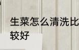 生菜怎么清洗比较好 生菜怎样清洗比较好