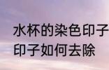 水杯的染色印子怎么去除 水杯的染色印子如何去除