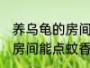 养乌龟的房间可以点蚊香吗 养乌龟的房间能点蚊香吗