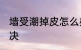 墙受潮掉皮怎么办 墙受潮掉皮如何解决