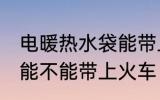 电暖热水袋能带上火车吗 电暖热水袋能不能带上火车