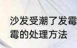 沙发受潮了发霉怎么办 沙发受潮了发霉的处理方法