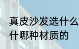 真皮沙发选什么材质的好 真皮沙发选什哪种材质的